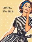 OMFG. You Did It! Gift Tag
